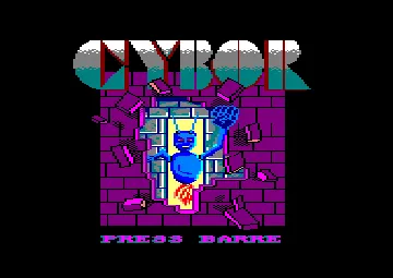 Cybor (F) (1987) (Trainer) screen shot title